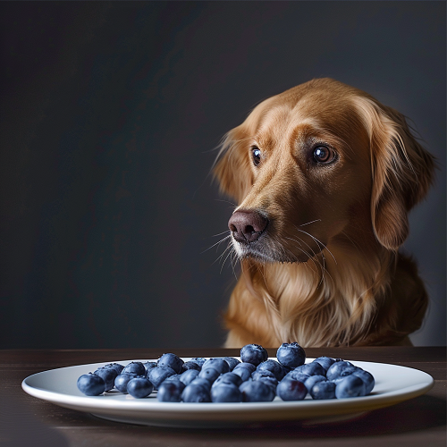 can dogs eat blueberries